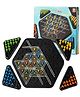 Urbane Chic Triggle Game, Chain Triangle Chess Game, Triggle Rubber Band Game, Triangle Chain Chess Game Set, Triangle Chess Interactive Game for Toddlers-Multicolor
