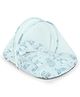 NeonateCare Jumbo Extra Large Baby Bedding Set With Mosquito Net & Pillow - (Blue Teddy Mosquito Bedding)