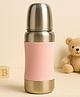 NeonateCare Premium Steel Feeding Bottle ( Steel Bottle with pink sleeves) - 240 ml)