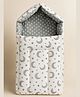 NeonateCare 3 in 1 Baby Carry Nest Moon and Star Print - white