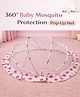 NeonateCare Pop Up Mosquito Net Large Size foldable Mosquito Net - Pink Elephant print