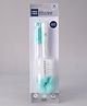 Mee Mee Easy Grip Thick Bristles Bottle and Nipple Cleaning Brush for Regular & Wide Neck Bottles - Green