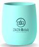 ZoZoBaa Silicone Baby Drinking Cup with Easy Grip | Multipurpose Tiny Cups for Infants First Stage Training | Bpa-Free, Unbreakable Non Sippy Cup for Toddlers (Mint Green)