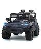 Little pup Battery Operated Ride On  Jeep with Music and Lights  Black