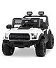 Little pup Battery Operated Ride On  Jeep with Music and Lights  White