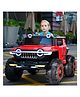 Little pup  Battery Operated Ride On Jeep with Music and Lights Red