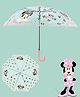 Yellow Bee Disney Minnie Mouse Designed Transparent Umbrella - Multi Colour