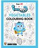Inkmeo Vegetables Colouring Book - English
