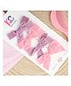 Kicks & Crawl Set Of 2 Bow Applique Detailed Hair Clips - Multi Colour