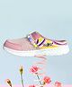 Hopits Mesh Detailed & Abstract Designed With Detachable Bracelet Shoes - Peach