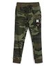 ALAN JONES Cotton Blend Knit Camouflage Printed Pajama - Khaki