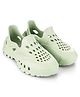 HOPPA SWEDEN Solid Perforated Slip On Clogs - Mint