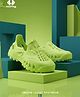 HOPPA SWEDEN Solid Perforated Slip On Clogs - Neon Green