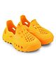 HOPPA SWEDEN Solid Perforated Slip On Clogs - Yellow