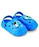 HOPPA SWEDEN Perforated Clogs With Astronaut Charms - Royal Blue