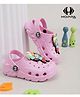 HOPPA SWEDEN Solid Perforated Slip On Clogs - Baby Pink