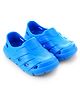 HOPPA SWEDEN Solid Slip Ons Perforated Clogs - Royal Blue