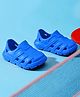 HOPPA SWEDEN Solid Slip Ons Perforated Clogs - Royal Blue