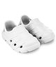 HOPPA SWEDEN Solid Slip Ons Perforated Clogs - White