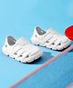 HOPPA SWEDEN Solid Slip Ons Perforated Clogs - White