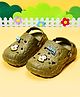 HOPPA SWEDEN Perforated Clogs With Baby Cow Charms - Mehandi Green
