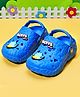 HOPPA SWEDEN Perforated Clogs With Cartoon Charms - Royal Blue