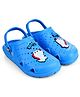 HOPPA SWEDEN Perforated Slingback Clogs With Dinosaur Charms - Royal Blue