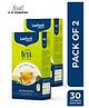 Leeford Detoxifying Kahwa Green Tea 30 Teabags Spiced Detoxifying Kahwa Green Tea, Natural Body Cleanse & Immunity Booster With Pink Salt, Tulsi, Cardamom, Cinnamon Pack of 2 (30Bags)