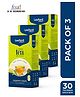 Leeford Green Tea Exquisite Lemon with Tanginess and Refreshing Flavor of Lemon For Weight Loss and Immunity Booster Pack of 3 (30 Bags)