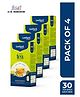 Leeford Detoxifying Kahwa Green Tea 30 Teabags Spiced Detoxifying Kahwa Green Tea, Natural Body Cleanse & Immunity Booster With Pink Salt, Tulsi, Cardamom, Cinnamon Pack of 4 (30Bags)