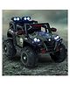 Babyhug Thunder 4X4 Battery Operated Ride On Jumbo Jeep With Music and Lights -Olive Green