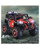 Babyhug Thunder 4X4 Battery Operated Ride On Jumbo Jeep With Music and Lights - Red