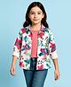 Arias Cotton Knit Full Sleeves Floral Printed Shirt With Inner Tee - Multi Colour