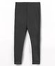 Kanvin Cotton Full Length Solid Coloured Thermal Pant - Black