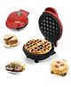ARCADE TOYS Mini Round Waffle Maker, Non-Stick Belgian Waffle Maker for Home & Kids Birthdays (Colour May Vary)