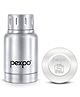 Pexpo Cameo Pro Vacuum Insulated 160ml Stainless Steel Water Bottle - Silver | Hot & Cold Upto 4-5 Hours | Leak of | Office, School, Gym & Travelling|Men, Women & Kids|