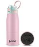GO24 Atlas 800 Stainless Steel Vacuum Insulated Hot & Cold Flask - 740ml, Pink | Home| Office| Gym | Outing | School | Ideal for Adults & Kids