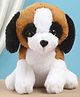 Furry Pals Dog Soft Toy Brown & Black - Height 25 cm