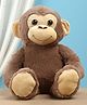 Furry Pals Brown Sitting Monkey Soft Toy Brown - Height 35 cm