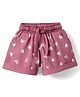 Enfance Core Hearts Printed Shorts - Pink