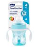 Chicco Transition Cup With Soft Silicone Spout Bear Print Blue - 200 ml