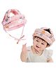 FunBlast Adjustable Protective Baby Safety Helmet with Head Cushion  Pink