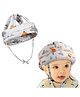 FunBlast Adjustable Protective Baby Safety Helmet with Head Cushion  Grey