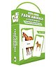 Woodpecker Books Slide & Learn Flash Cards - Farm Animals & Babies - English