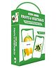 Woodpecker Books Slide & Learn Flash Cards - Fruits and Vegetables
