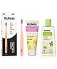 Dr.Dento Neo Electric Toothbrush Coral Red + Fluoride-Free Vanilla Icey Mint Toothpaste 125g & Alcohol-Free Cucumber Mint Mouthwash 300ml