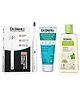 Dr.Dento Pro Sonic Electric Toothbrush (Rechargeable) Pearl White + Fluoride-Free Matcha Green Tea Toothpaste 125g & Alcohol-Free Cucumber Mint Mouthwash 300ml
