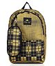 Echo Boomers Glossy Bird School & College Backpack with Detachable Pouch - YELLOW Height 17 Inches