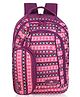 Echo Boomers 16 Inches Glossy Bird Backpack Water-Resistant Bag with Detachable Pouch, bottle holder, 4 Compartment PINK