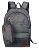 Echo Boomers 17 Inches Glossy Bird Backpack Water-Resistant Bag with Detachable Pouch GREY